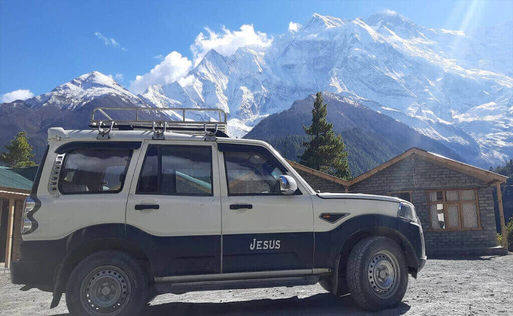 Pokhara to Ghandruk by Private Jeep