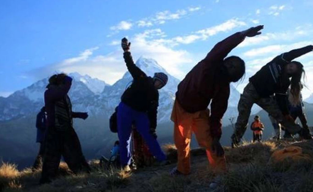 Mt Everest View Yoga Trek