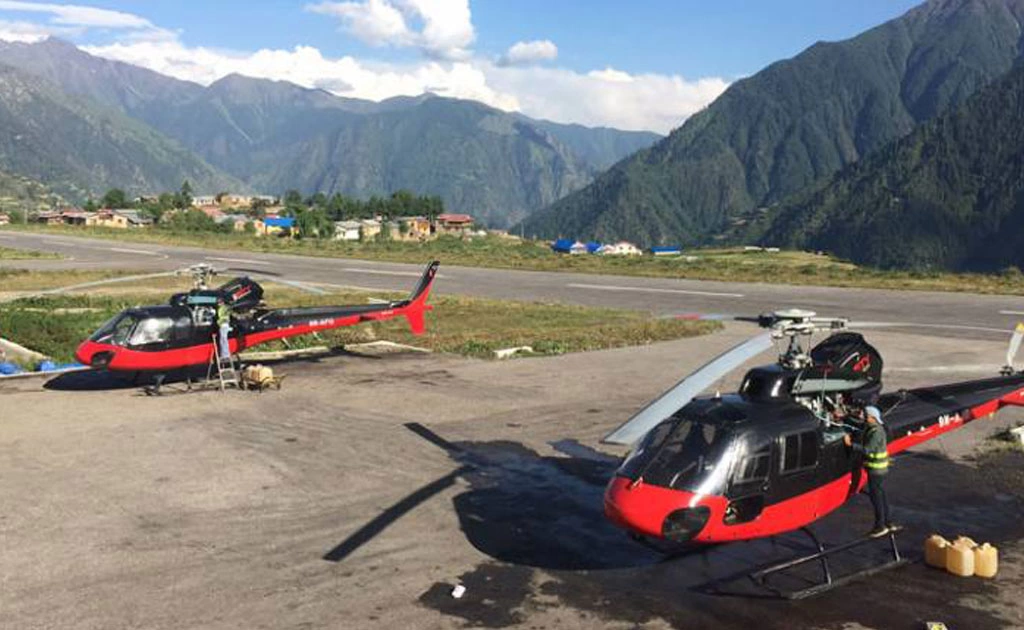 Mustang Helicopter Tour