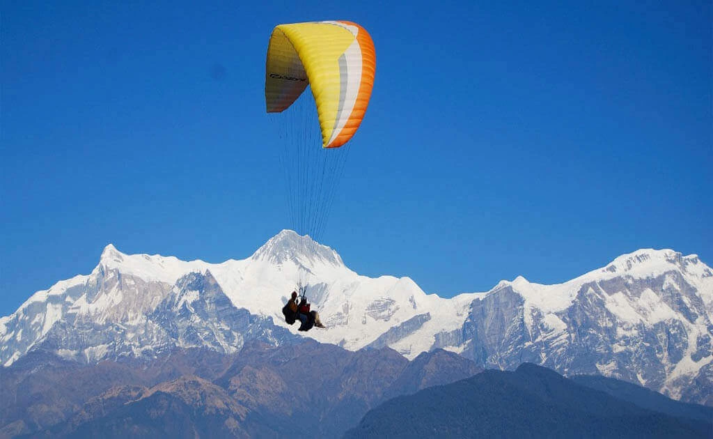 Paragliding in Pokhara