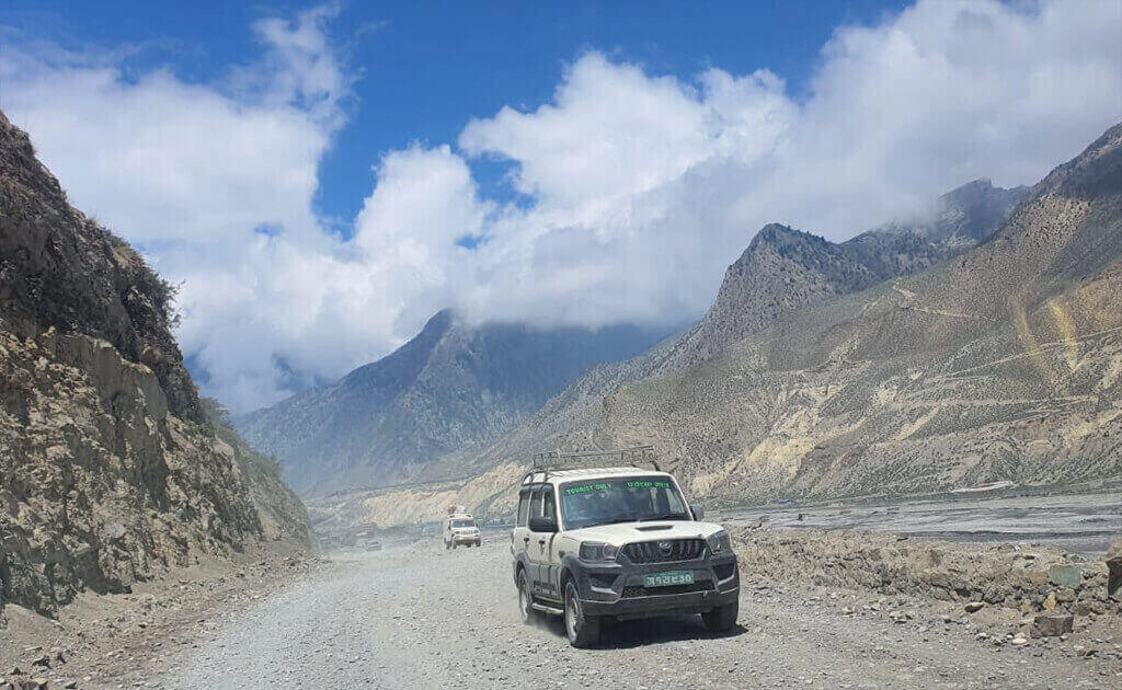 Pokhara to Muktinath by Private Jeep