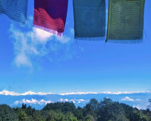 Himalaya Range View From Nagarkot