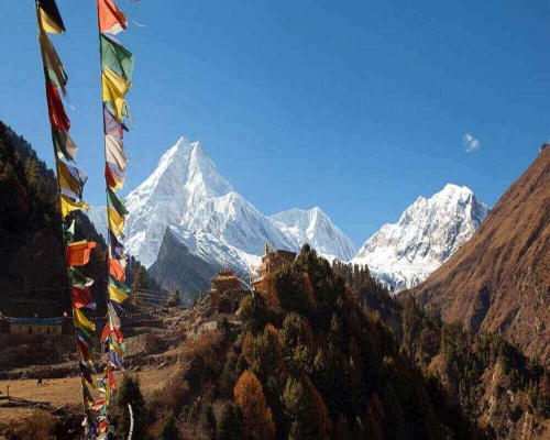 Manaslu Trek View