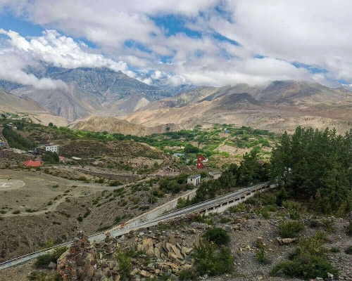 View Of Muktinath Temple