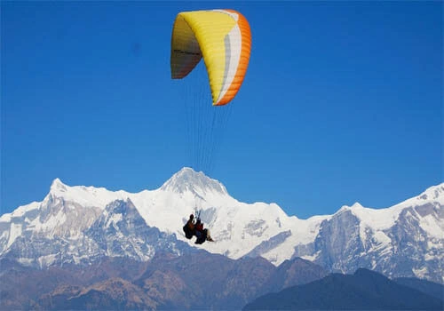 Paragliding in Pokhara