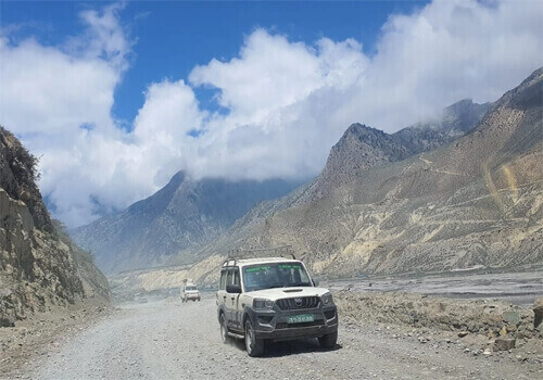 Pokhara to Muktinath by Private Jeep