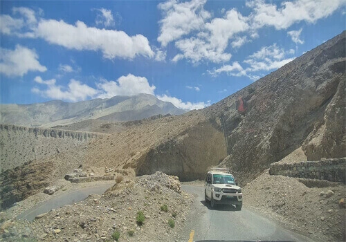 Pokhara to Upper Mustang by Private Jeep